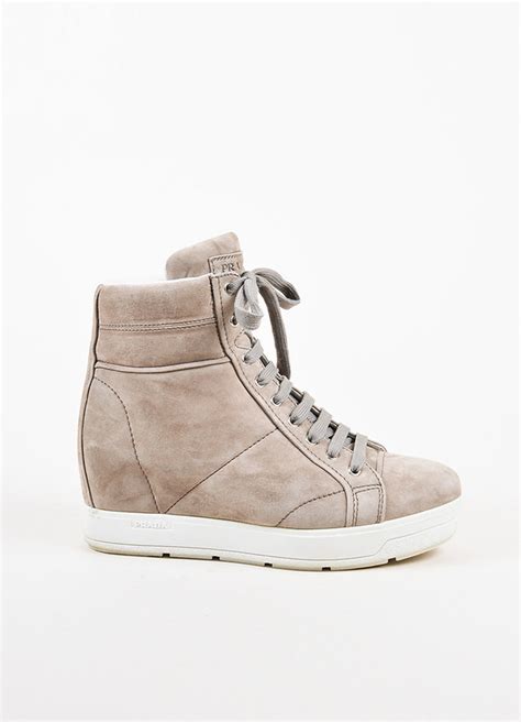 prada platform high top sneakers|prada platform sneakers sale.